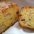 Cake jambon, olives et comté ultra moelleux