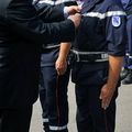 LA MÉDAILLE DE VERMEIL POUR LE CAPORAL CHEF PHILIPPE DRUBIGNY.