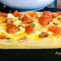 Tarte filo de tomates roties 