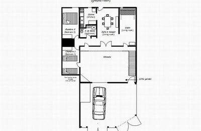 Plan du Rez-de-chaussée (ground floor)