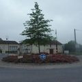 Rond-point à Sigoulès