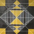 Abstraction Géométrique "THEOREME" huile sur toile 80X80 ----> art et maths