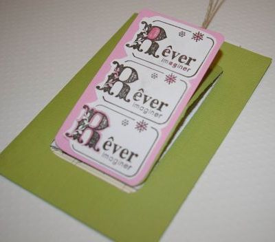 Une petite carte pop-up...