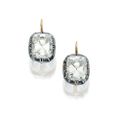 Pair of Diamond Earrings