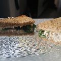 mini club sandwichs à la sardine