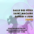 Samedi 4 juin GALA de DANSE à Saint-Macaire (organisé par AVL)