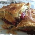 Galette des rois chocolat et framboise