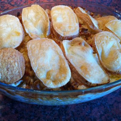 gratin de crozets au Cousteron