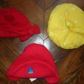 lot de 3 bonnets Sergent Major, Marèse, 3/6 mois