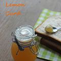 Lemon curd, crème au citron