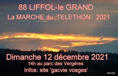 REPORT DE SORTIE TELETHON 2021