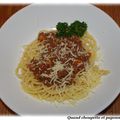 BOLOGNAISE DE GIGUE DE CHEVREUIL