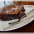 GâTeAu au CHocOLat et AmaNDes EntièRes