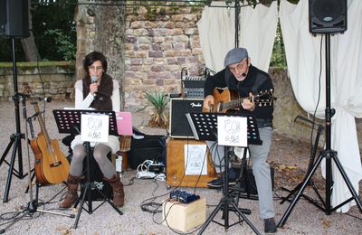 Pour le mariage d'Aline, on était aux "petits