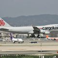 Aéroport Barcelone (Espagne): CARGOLUX: BOEING 747-4R7F/SCD: LX-YCV: MSN:35805/1407.