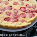 Clafoutis fraises-vanille