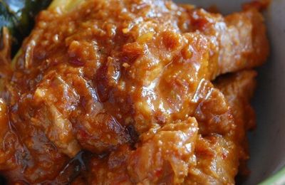 Curry d'agneau au coco