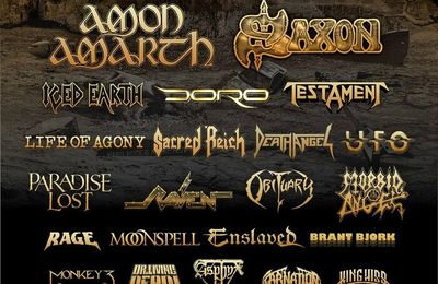 ALCATRAZ HARD ROCK & METAL FESTIVAL (Be) - 11/12/13-08-2017 - 10th Edition ! / 10ieme Edition !