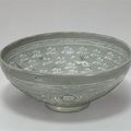 An Inlaid Celadon Stoneware Bowl Goryeo dynasty (13th century) 
