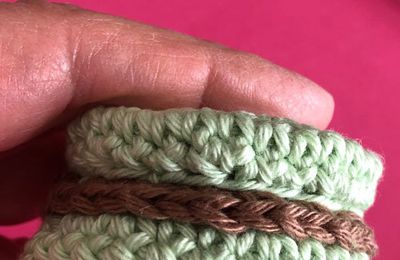 Macaron au Crochet sans couture ^^ No sew crochet macaron