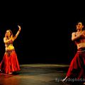 invité en guest star du gala des étoiles de wormhout 2015,la compagnie sweet B dance " la danse orientale "