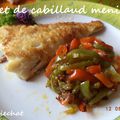 Filet de cabillaud meunière