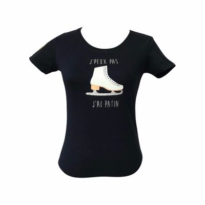 Tee shirt patinage pour cet été