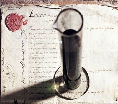 La liqueur Chartreuse. L'élixir longue vie.  En 1755.