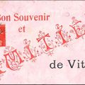1459 - Bon Souvenir et Amitiés de Vitry-