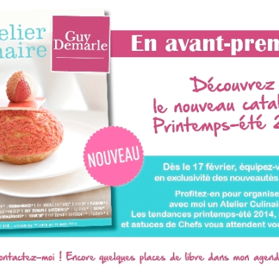 nouveau catalogue printemps ete 2014 est dejà disponible...