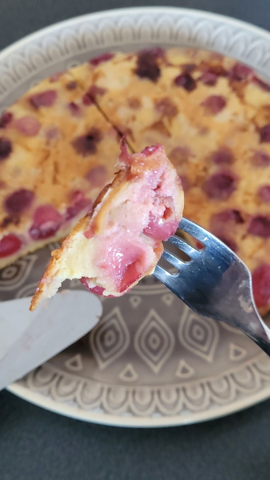 clafoutis cuisson poêle