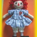 poupée de chiffon raggedy ann