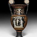 Large vase with handles, so-called "Grabkratere", Apulia, 4th century BC