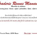 Braderie Rennes Mamans - Mardi 5 Mars 2019