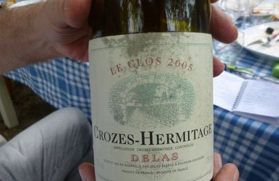 Cinq vins de l'appellation Crozes-Hermitage à l'aveugle