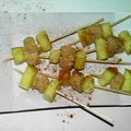 Des brochettes raffinées pour de jolis accords mets/vins - recettes rapides. (1)