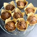 Muffins au chocolat au lait