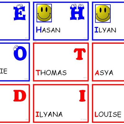 Etiquettes de présence