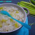 Risotto aux poireaux