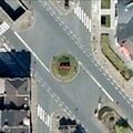 Rond-point à Charleroi (Belgique)