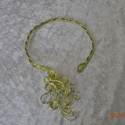 Collier vert de chez vert :) 