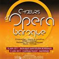 Choeurs d opéra baroque 8-9 juin 2017 Bordeaux et SAUTERNES