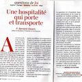 à propos d'hospitalité