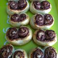 Palmier nutella coco 