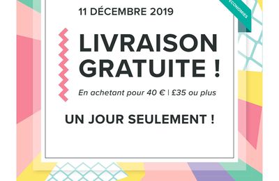 Livraison gratuite - 11 décembre 2019