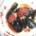 MOULES AU CHORIZO