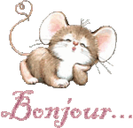 Echange ATC Souris Lucie de juillet chez Coco77