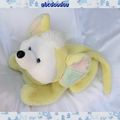 Doudou Peluche Range Pyjama Souris Jaune Vintage Nounours