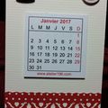 Mini calendrier 2017.