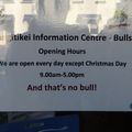 Insolite en Nouvelle Zelande : Bull